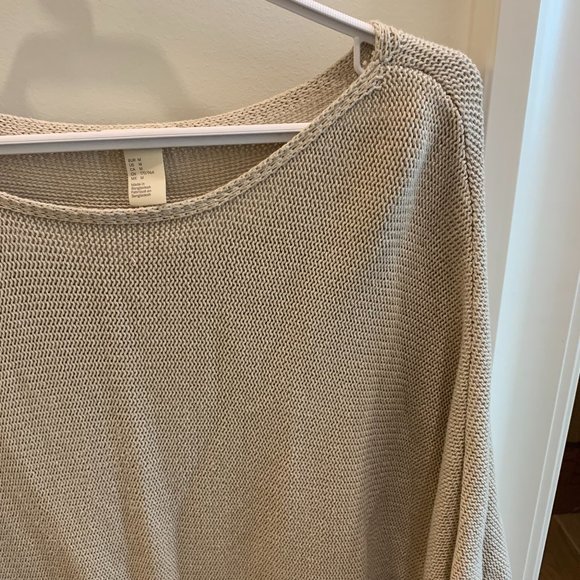 Long Beige Sweater - Picture 2 of 3